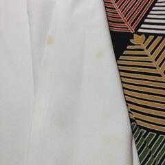 珍しい柄の黒留袖の画像