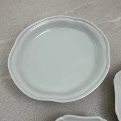 3枚セット❗️KATAKUTANI お皿セット 食器 白 ホワイト 型九谷の画像