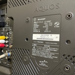 液晶テレビの画像