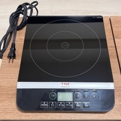 ティファール IH調理器 デイリーIH IH2028JP ブラック クッキングヒーター の画像