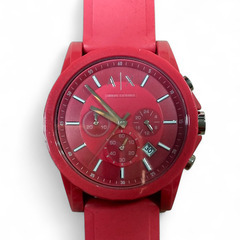 ARMANI EXCHANGE　アナログ腕時計　ラバーベルトの画像