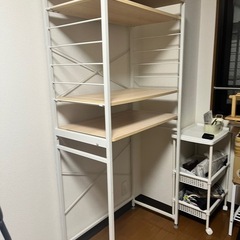 キッチンラック レンジラック キッチン収納 スチールラック の画像
