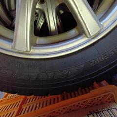 中古ホイール付スタッドレスタイヤ ４本 155/65r14 トーヨー 2022年製の画像