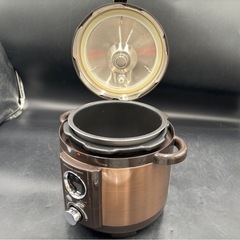 【決まりました】【⭐️全額返金保証⭐️】 〇LIVCETRA (リブセトラ) 電気圧力鍋 LPC-T12/T ブラウンの画像
