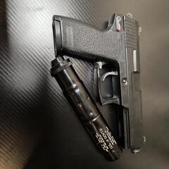 ksc Socom mk23 GBB　サイレンサー付きの画像