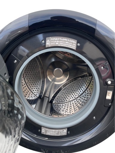 【⭐️全額返金保証⭐️】 ★SHARP ドラム式洗濯機 7kg 2023年製 ES-S7H-WL