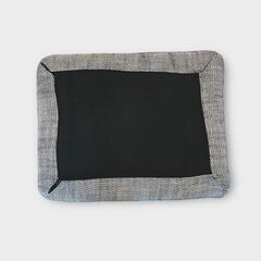 unico BOERUM ボアラム オットマン スツール グレーファブリック unico BOERUM ボアラム オットマン スツール グレーファブリック