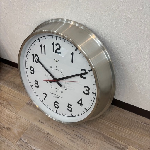 廃盤商品 美品ダルトンDULTON WALL CLOCK BRISTOL S-51 WDブリストル検） 壁掛け時計 シチズン男前インテ