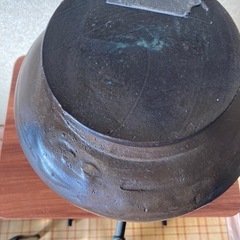 1,000円以上の値段をつけてメールください　きららの石の入った常滑焼7リットルサーバーの画像