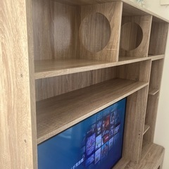 34,990円テレビ台 ハイタイプ キャットタワー キャットウォークの画像