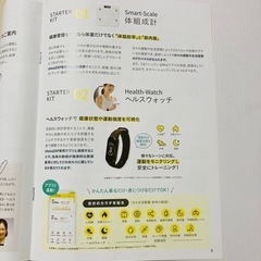 ちょこザップ初めてキット　夏、秋、体重計、管理用ヘルスウォッチの画像