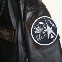 ＵＳＡＦ３７ｔｈ ＢＳ ＢＯＭＢ ＳＱＵＡＤＲＯＮ Ｂ－１Ｂ ランサー・ドライバー仕様 Ａ－２ パイロット・ジャケットの画像