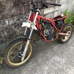 ヤマハ　YZ80   レストアベース、部品取り車の画像