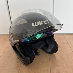 サングラス収納式　バイク　ヘルメット　WINS 中古品　の画像