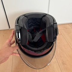 サングラス収納式　バイク　ヘルメット　WINS 中古品　の画像