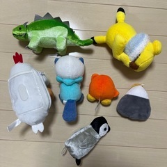 ぬいぐるみセット！７点セット　ポケモン　カービィ　動物　だっこずしの画像