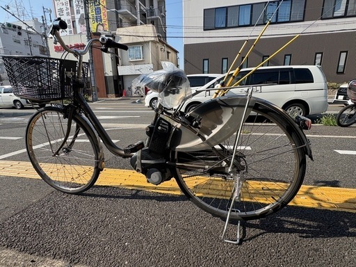 中古 Panasonic電動アシスト自転車　8Ah4点灯　大阪