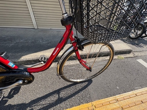 中古 Panasonic電動アシスト自転車12Ah 大阪 (となりの樹) 近鉄八尾の