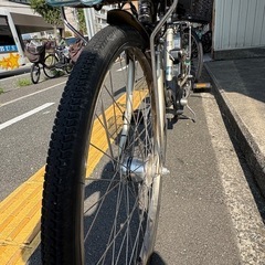 中古 24インチPanasonic電動アシスト自転車　8.9Ah4点灯　大阪の画像