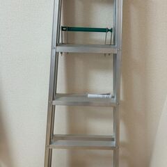 ALINCO アルインコ 軽量専用脚立150cm MSS-150FX　ほぼ未使用品をお譲りします。の画像