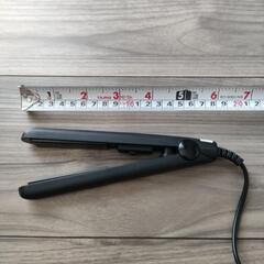 ミニ　ヘアアイロン　取説付きの画像