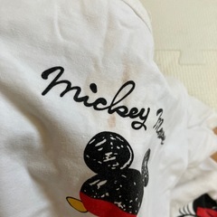 子供服　半袖Tシャツ　白Tの画像