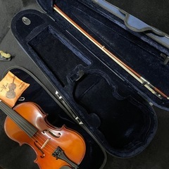カルロ　ジョルダーノ VS-F1 1/2 バイオリン 弦楽器　予備弦付きの画像