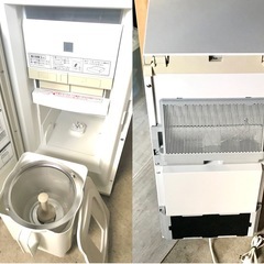 Te105●札幌市内 花川 配達無料●21年製！エムケー精工 PHK-110 精米機付き保冷米びつ Cool Ace+Mill●USEDの画像