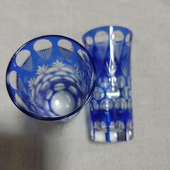 切子グラス 幅5cm 高さ11cmの画像