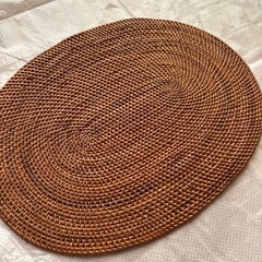 無印 ランチョンマット ラタン の画像