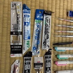 シャープペン、替芯系の画像
