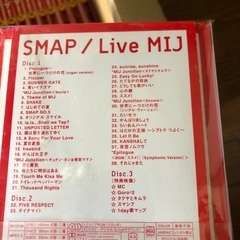 SMAP /LIVE MIJ  ジャニーズの画像