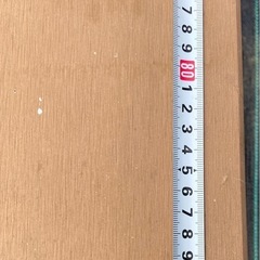人工ウッドデッキの画像