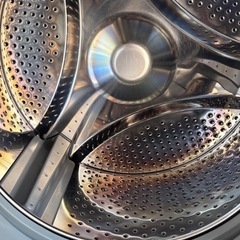 🔥🔥SHARPシャープ
 ES-S7C-WL🔥🔥ドラム式洗濯機2018年乾燥7/3kg配達無料🚚💦の画像