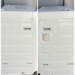 🔥🔥SHARPシャープ
 ES-S7C-WL🔥🔥ドラム式洗濯機2018年乾燥7/3kg配達無料🚚💦の画像