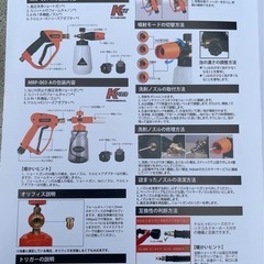 【新品未使用】ケルヒャーＫシリーズ用高圧洗浄機の画像