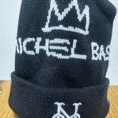 MLBロゴニット帽の画像