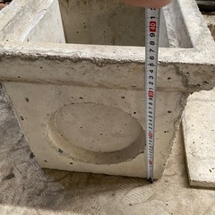 雨水マス　集水枡　軽量マス　溜桝　コンクリート製　の画像