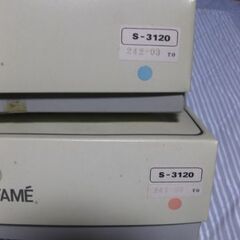 ジャガードシーツ（未使用）ブルーとピンクのセットの画像