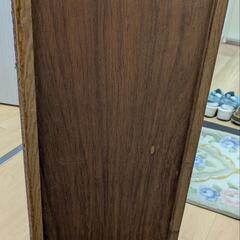 籐製のシューズラック(アンティーク)の画像