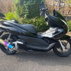 PCX125 JF28 後期　モリワキマフラー　バックレスト　整備済みの画像
