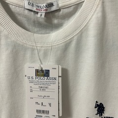 US POLO ASSN. 半袖Tシャツ ホワイト Sサイズ 新品未使用の画像