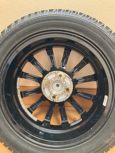 ハスラーで使用。165/60R15スタッドレスタイヤホイールセット