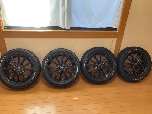 ハスラーで使用。165/60R15スタッドレスタイヤホイールセット