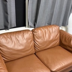 ✖︎週末限定価格✖︎皮　ソファーの画像