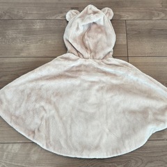 ミキハウス　ポンチョ　ベビー　赤ちゃん　キッズの画像