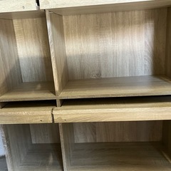 おしゃれの本棚 扉付きの画像