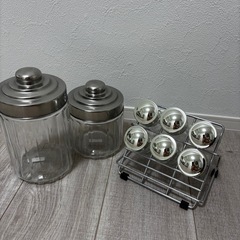 キッチン調味料収納の画像
