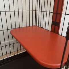 ペットケージ猫用2段【美品】の画像