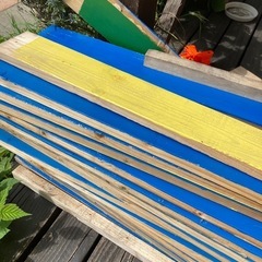 DIY小屋解体ででた木材各種の画像